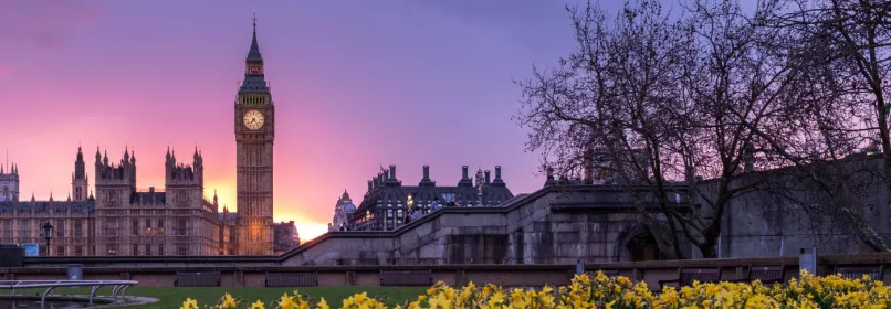 london big ben sunset